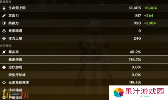原神希诺宁大毕业面板是什么 希诺宁毕业面板数据分享