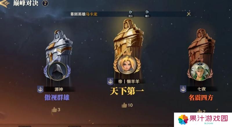 玩家投稿丨天下第一！《荒野国度》巅峰对决思路分享！