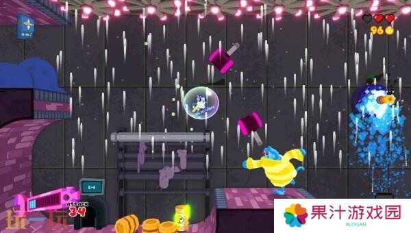 横向卷轴动作游戏《Seafrog》将于4月15日推出