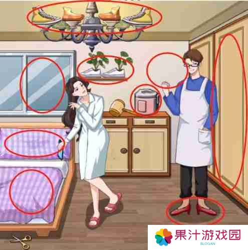 爆梗找茬王金屋藏鞋怎么过-金屋藏鞋攻略