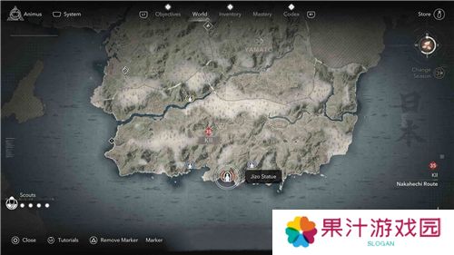 刺客信条影纪伊**像位置一览