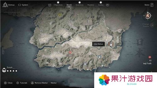 刺客信条影纪伊**像位置一览