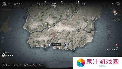 刺客信条影纪伊**像位置一览