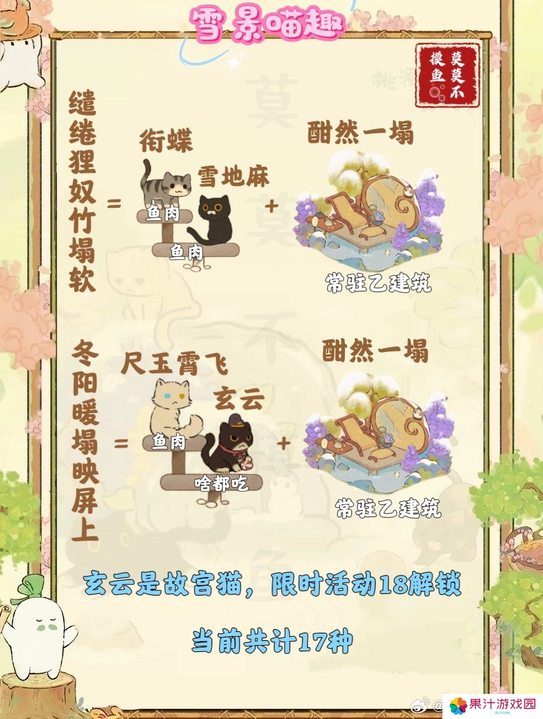 桃源深处有人家雪景喵趣怎么玩 雪景喵趣玩法攻略[多图]图片6