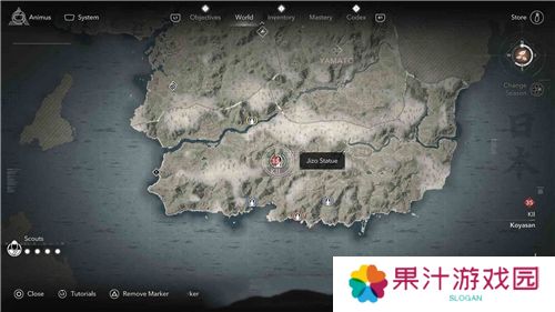 刺客信条影纪伊**像位置一览