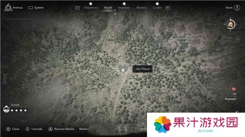刺客信条影纪伊**像位置一览