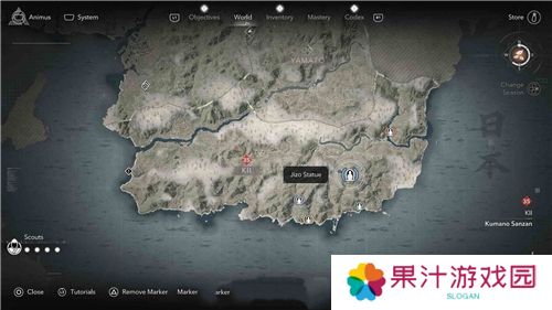 刺客信条影纪伊**像位置一览