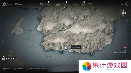 刺客信条影纪伊**像位置一览