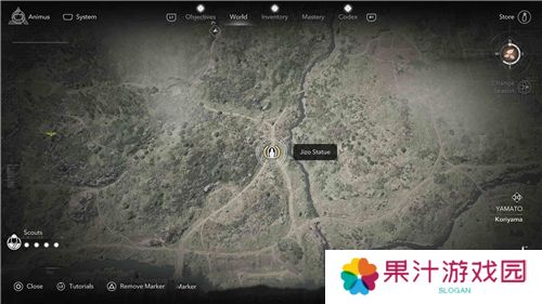 刺客信条影大和**像位置一览