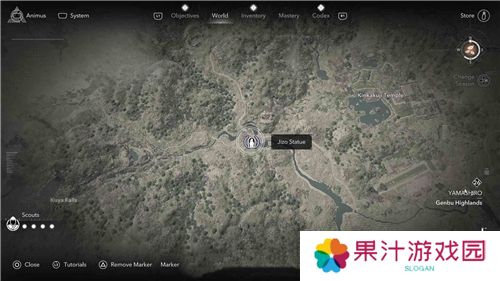 刺客信条影山城**像位置一览