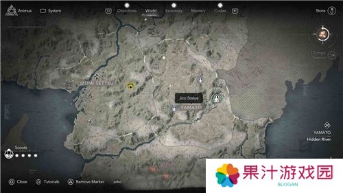 刺客信条影大和**像位置一览