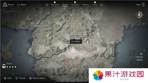 刺客信条影大和**像位置一览