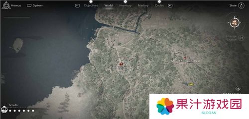 刺客信条影愿泉寺失落的卷页位置