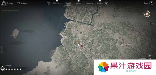 刺客信条影愿泉寺失落的卷页位置