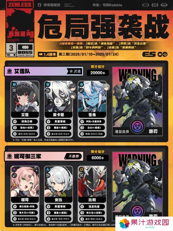 绝区零危局强袭战第二期怎么过 危局强袭战第二期配队通关阵容[多图]图片7