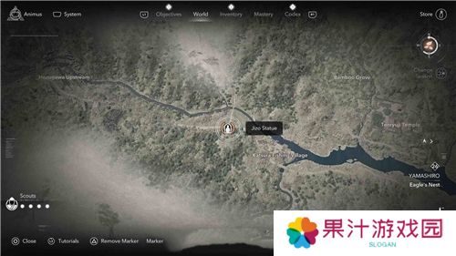 刺客信条影山城**像位置一览