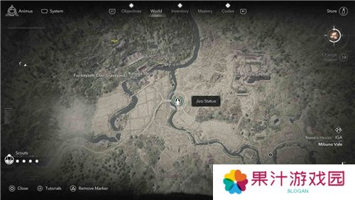 刺客信条影伊贺**像位置一览