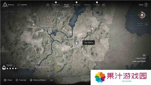 刺客信条影山城**像位置一览