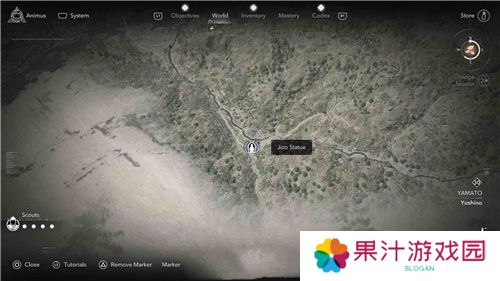 刺客信条影大和**像位置一览