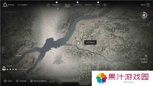 刺客信条影大和**像位置一览