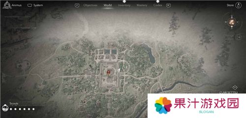 刺客信条影天王寺失落的卷页位置