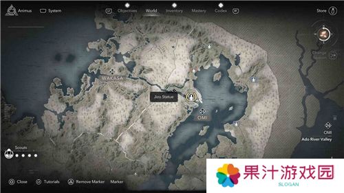 刺客信条影近江**像位置一览