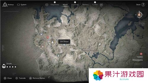刺客信条影丹波**像位置一览