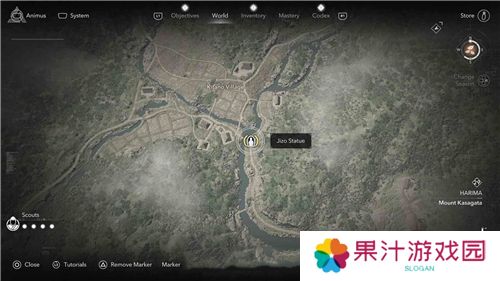 刺客信条影播磨**像位置一览
