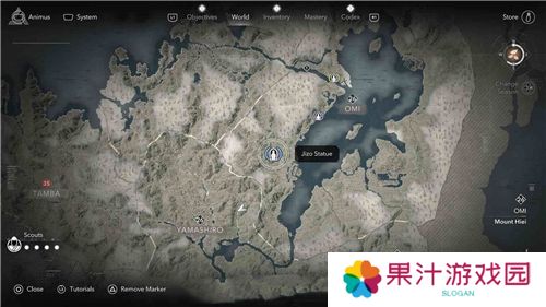 刺客信条影近江**像位置一览