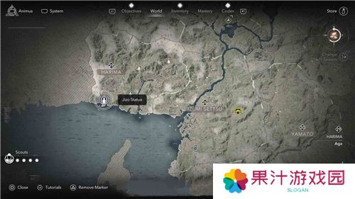 刺客信条影播磨**像位置一览