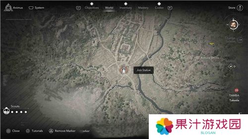 刺客信条影丹波**像位置一览