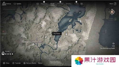 刺客信条影近江**像位置一览