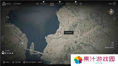 刺客信条影近江**像位置一览