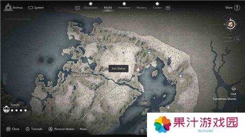 刺客信条影近江**像位置一览