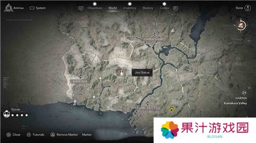 刺客信条影播磨**像位置一览