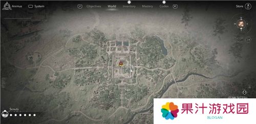 刺客信条影天王寺失落的卷页位置