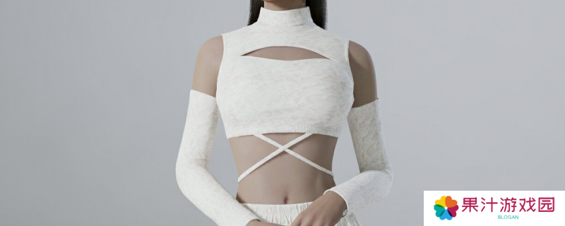 《inZOI》镂空印花吊带衫短裙服装分享